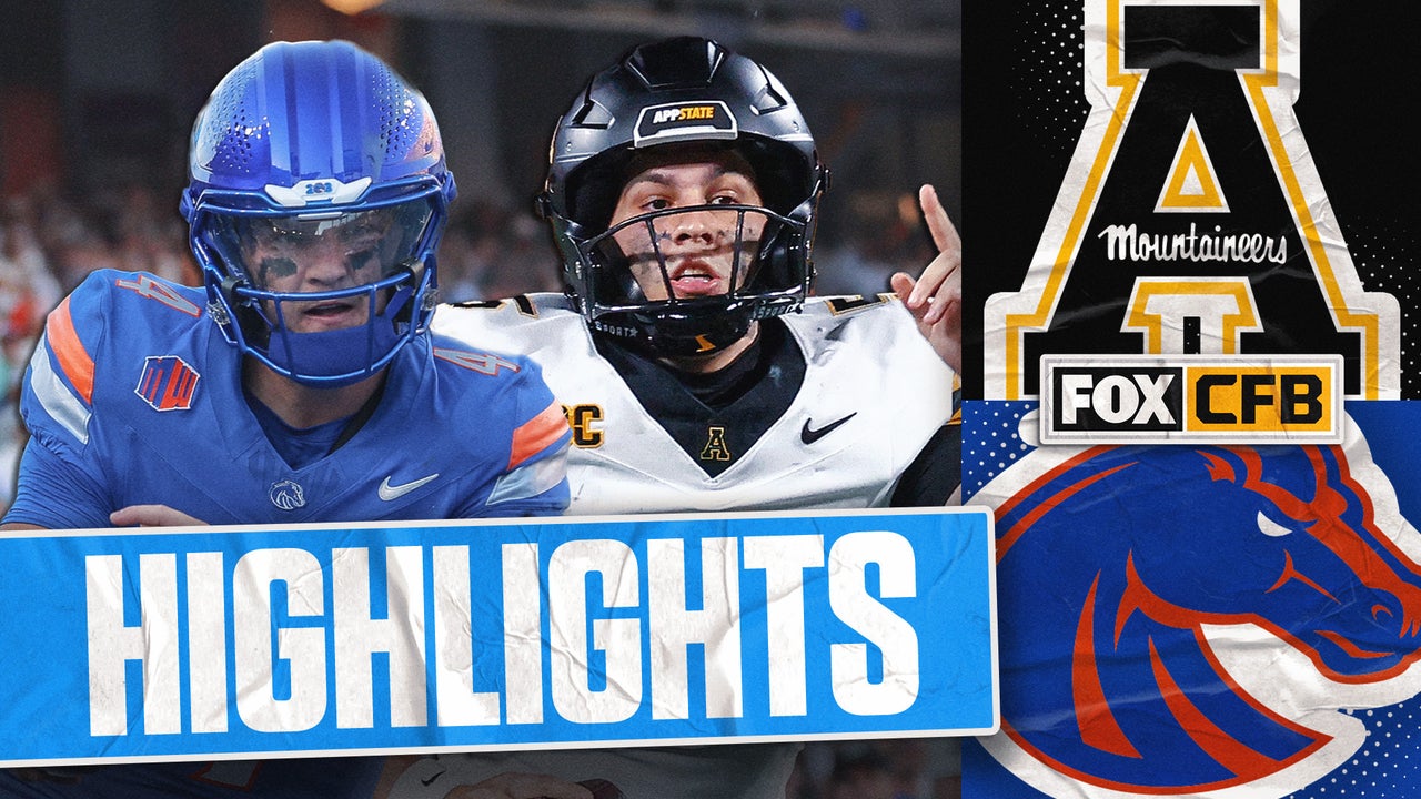 Appalachian State Mountaineers vs. Boise State Broncos Highlights | FOX College Football