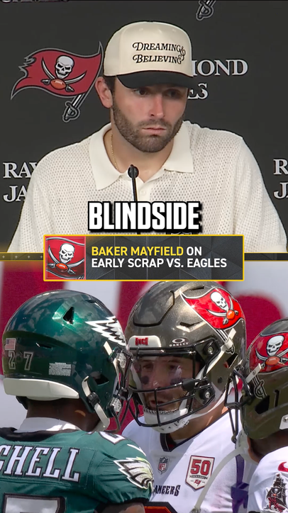 Baker Mayfiled speaks on early scrap with Eagles 🍿