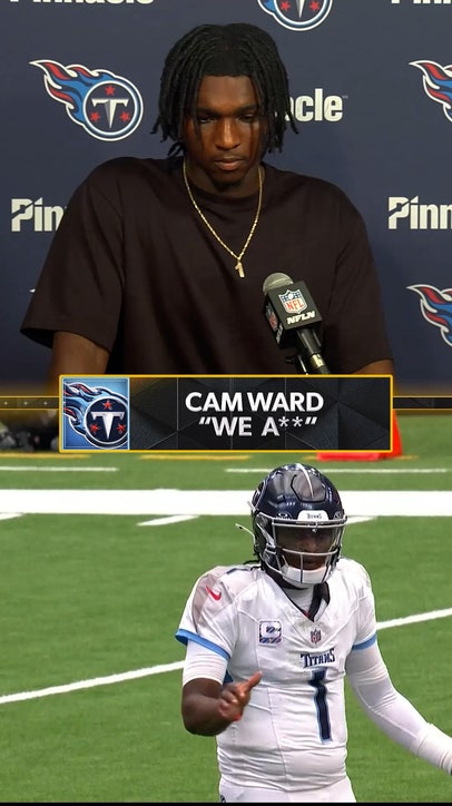 "We A**" – Cam Ward on the Titans 😮