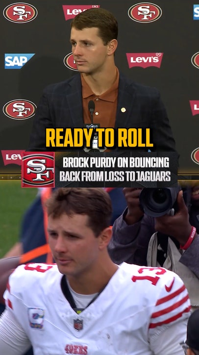 Brock Purdy on early 49ers early offensive struggles: 'We'll be just fine' 👀