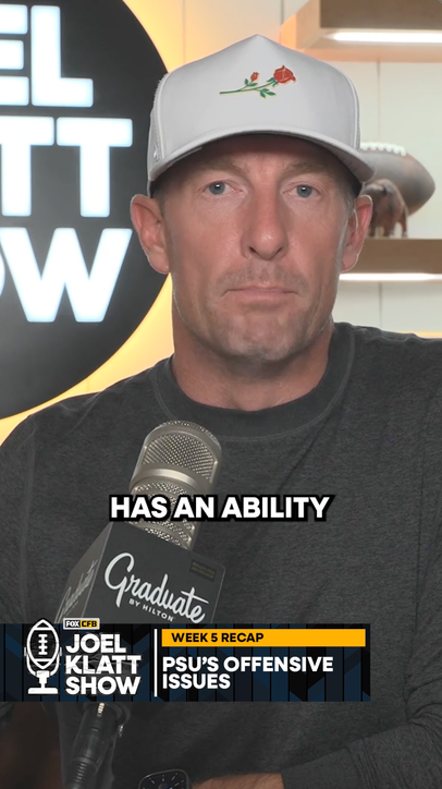 Joel Klatt on Penn State's offensive struggles 😬