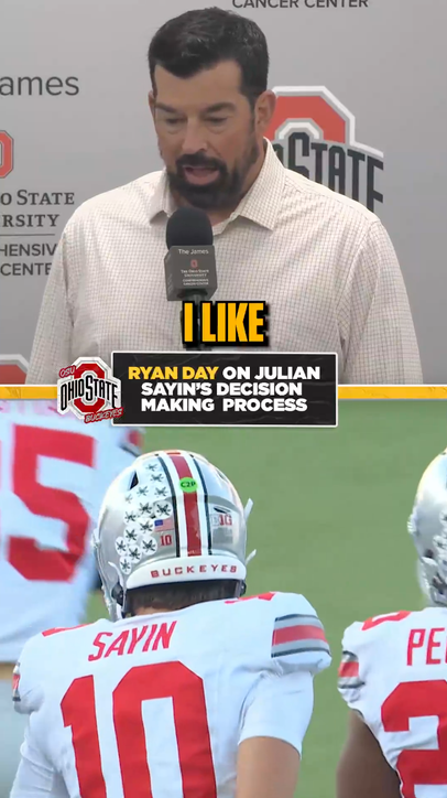 Ryan Day on Julian Sayin's growth📈