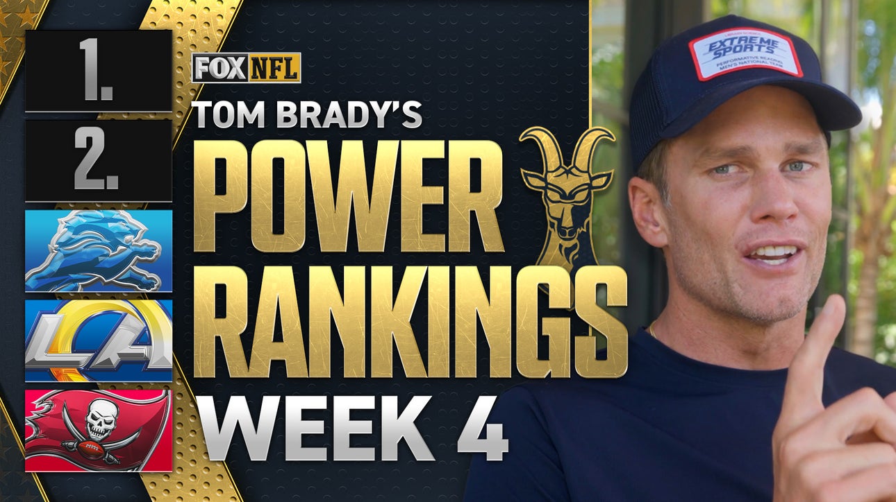 Tom Brady’s Week 4 Power Rankings 🚨