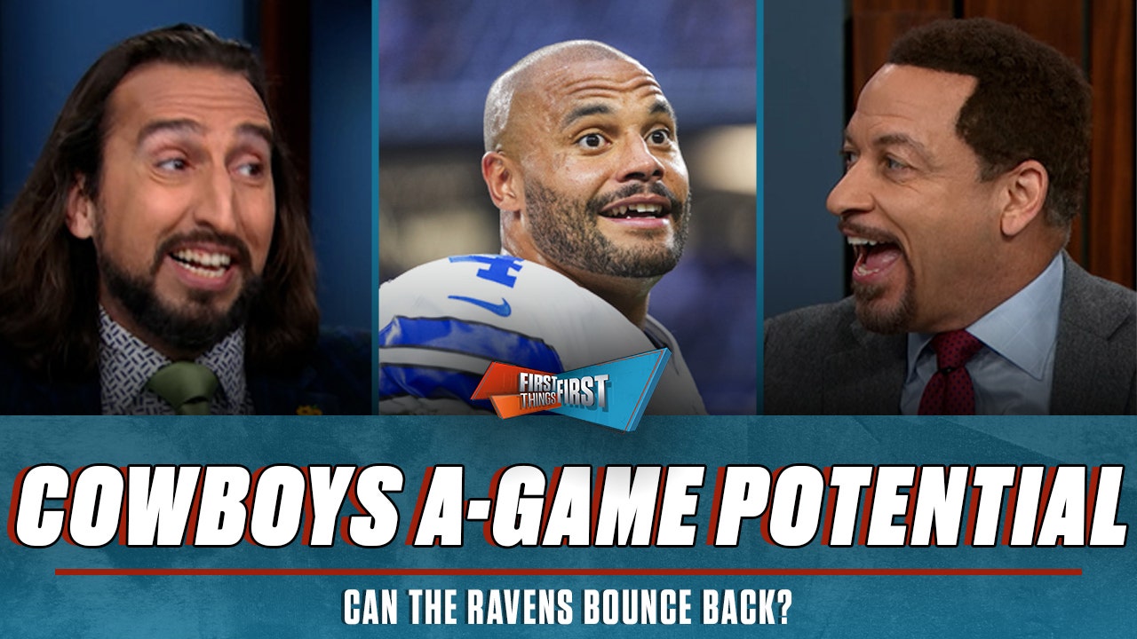 Ravens ‘not that good yet’, Can the Cowboys get back-to-back A-games? | FIRST THINGS FIRST
