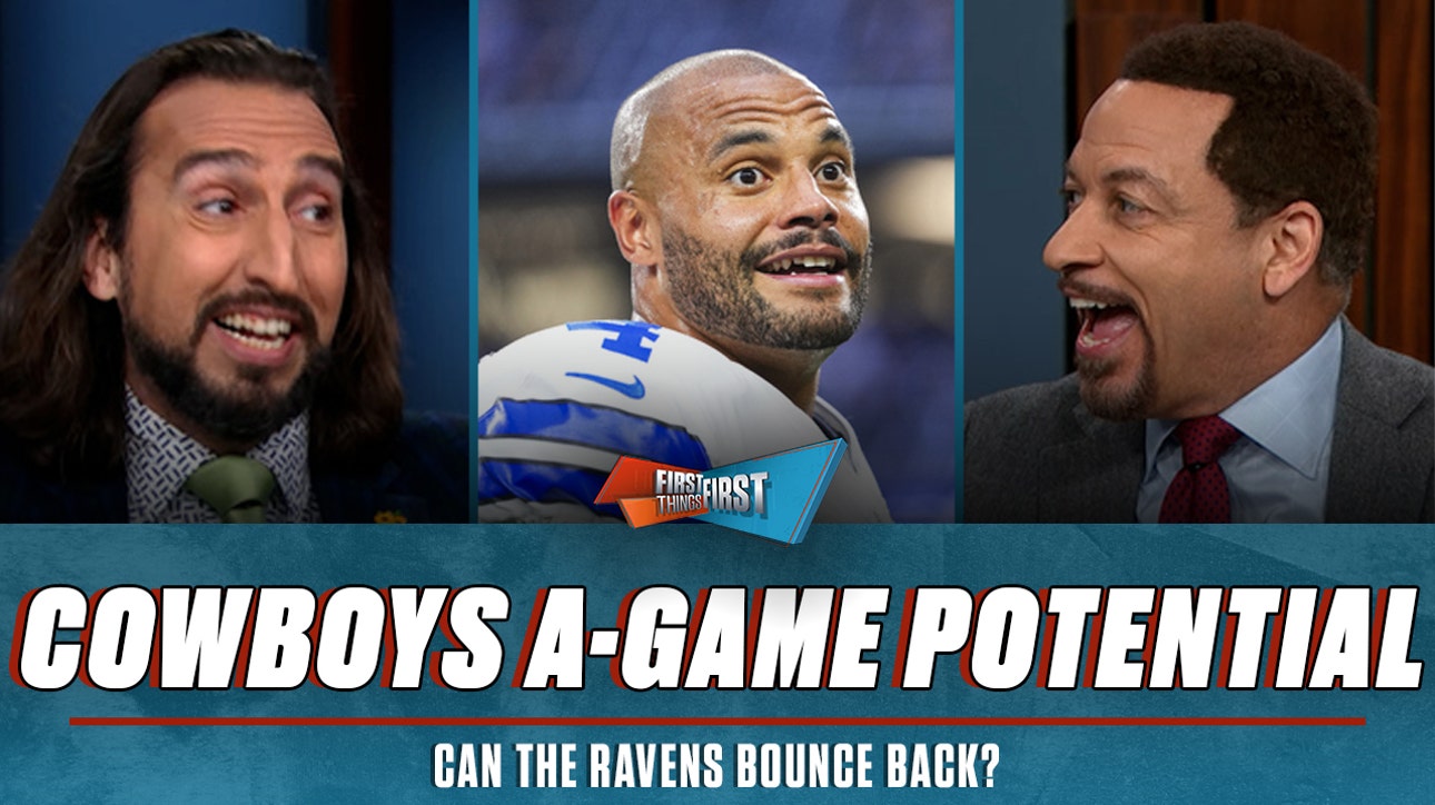 Ravens ‘not that good yet’, Can the Cowboys get back-to-back A-games? | FIRST THINGS FIRST