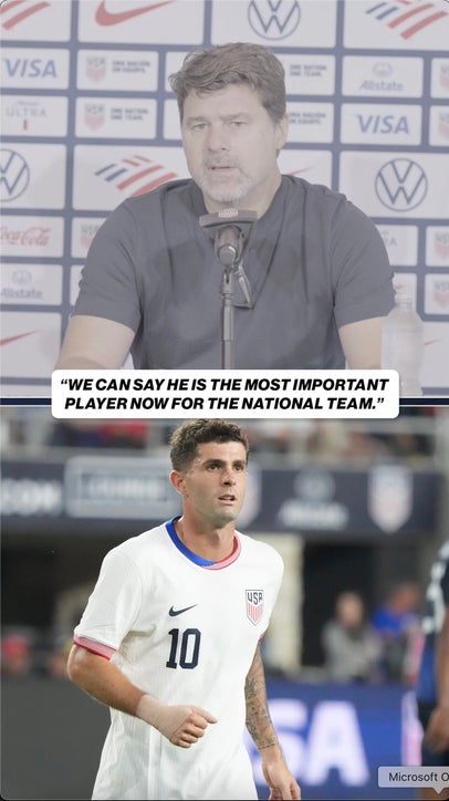 Mauricio Pochettino highlights Christian Pulisic’s stellar club form and his vital role with the USMNT 🇺🇸