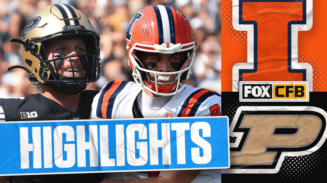 No. 22 Illinois Fighting Illini vs. Purdue Boilermakers Highlights | FOX College Football