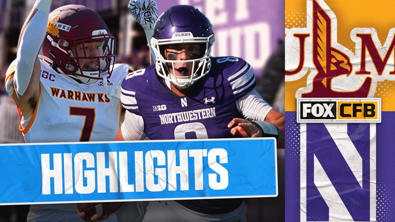 Louisiana-Monroe Warhawks vs. Northwestern Wildcats Highlights | FOX College Football