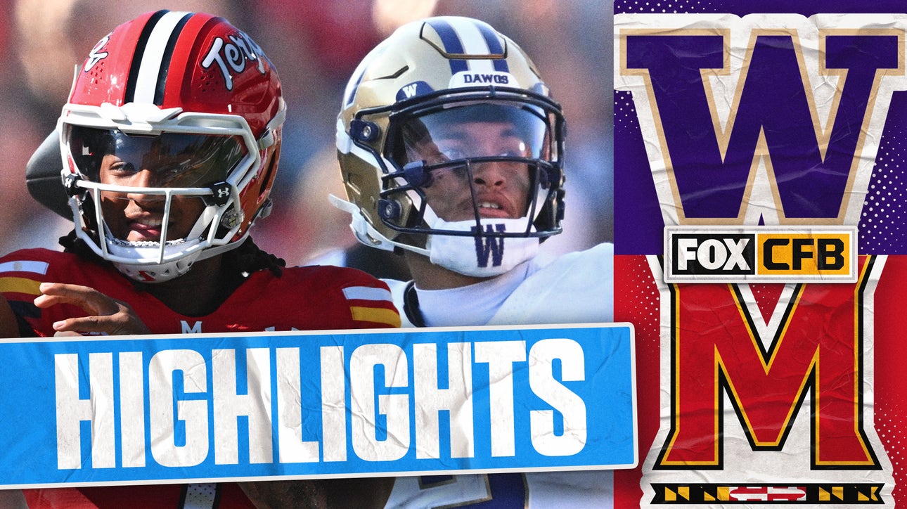 Washington Huskies vs. Maryland Terrapins Highlights | FOX College Football
