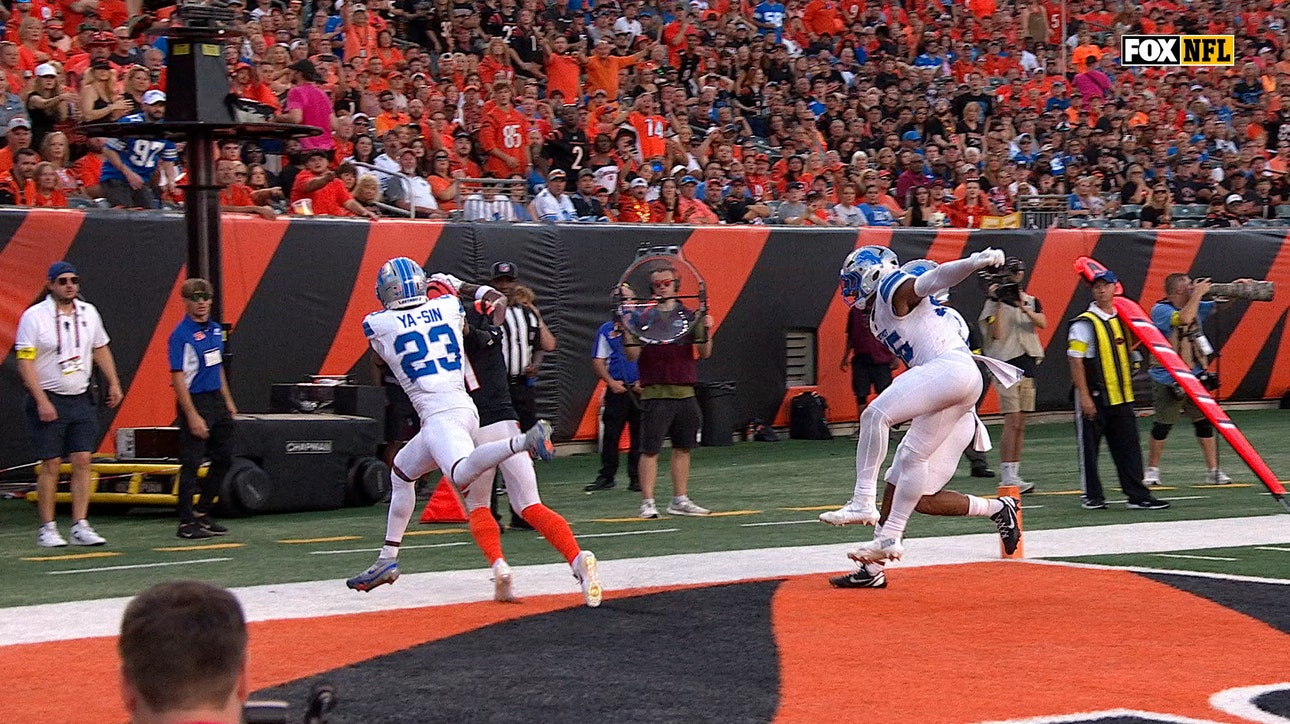 Ja'Marr Chase makes incredible TD grab as Bengals close gap on Lions