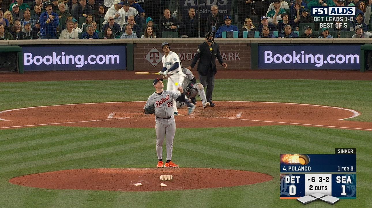 Jorge Polanco crushes his second HR of game, extending Mariners’ lead over Tigers