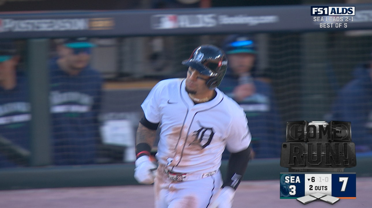 Riley Greene & Javy Báez Go Deep as Tigers Erupt for Four-Run Inning, take 7-3 Lead Over Mariners