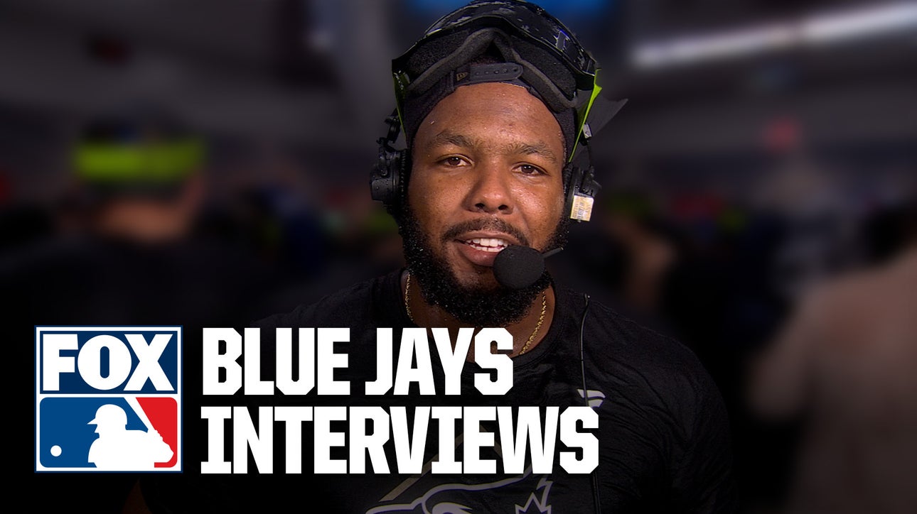 'This team never quits' 😤 Vladimir Guerrero Jr, George Springer & Louis Varland on Blue Jays' ALCS trip