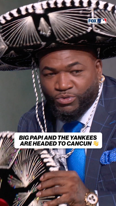 Big Papi sends the Yankees on their way to Cancun with one final “DAAAA Yankees lose!” 😅