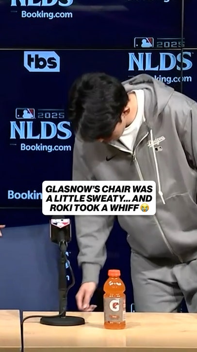 Roki Sasaki had to double check 😂