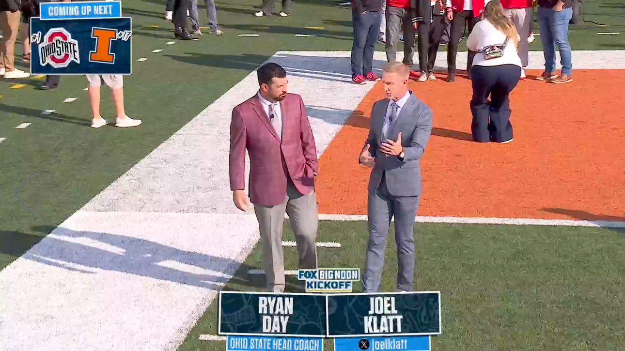 "We know this is gonna be a challenge" – Ryan Day and Klatt talk before No. 1 Ohio State vs. No. 17 Illinois