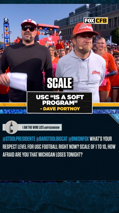 Dave Portnoy on Michigan vs. USC 👀