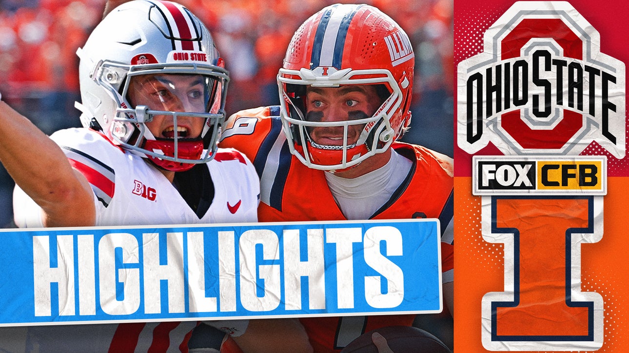 No. 1 Ohio State Buckeyes vs. No. 17 Illinois Fighting Illini Highlights | FOX College Football