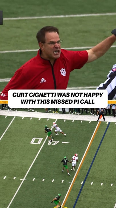Cignetti UPSET with no call 😡