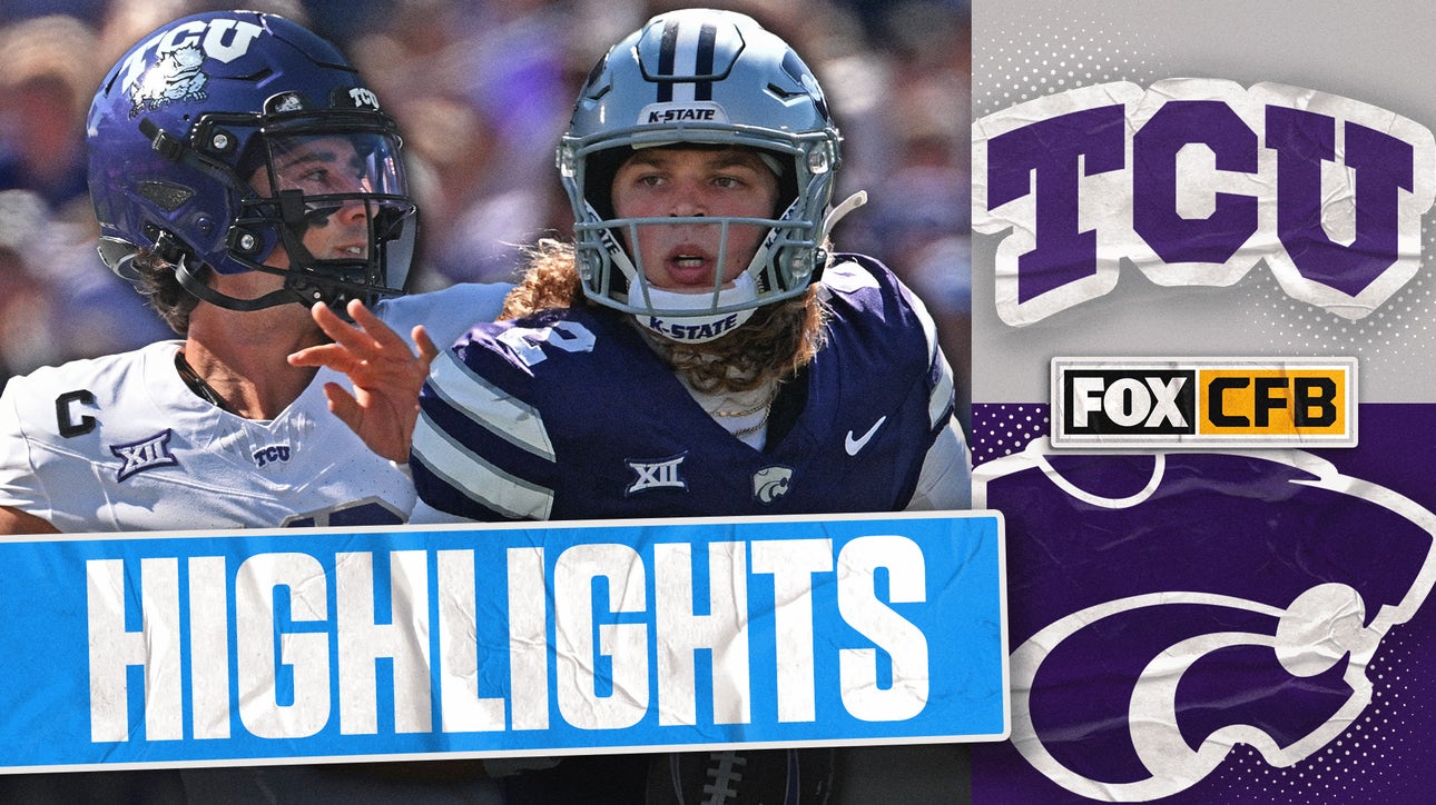 TCU Horned Frogs vs. Kansas State Wildcats Highlights | FOX College Football