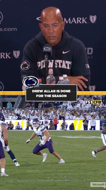 James Franklins says Drew Allar is out for the year