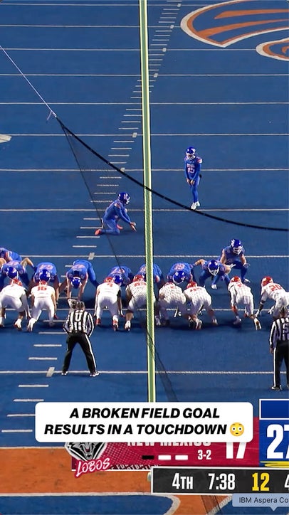 Somehow Boise State found the end zone on this play 👀 🤯