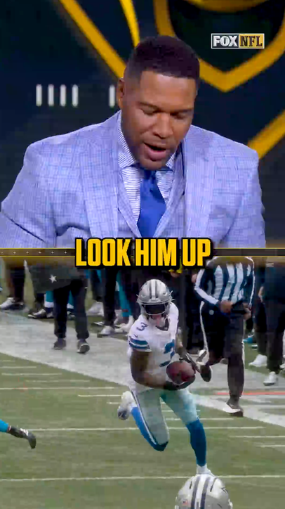 George Pickens has Michael Strahan's respect