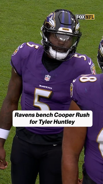 Tyler Huntley replaces Cooper Rush at QB for the Ravens
