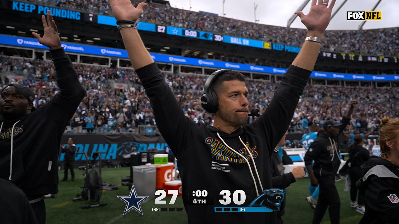 Ryan Fitzgerald makes walk-off 33-yard FG to give Panthers a win over Cowboys | NFL Highlights