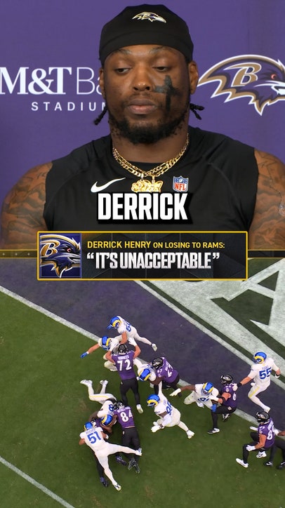 Derrick Henry is NOT please with Ravens' start to the season