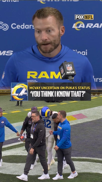 Sean McVay uncertain about Puka's availability for Week 7 due to ankle injury 🤔❓