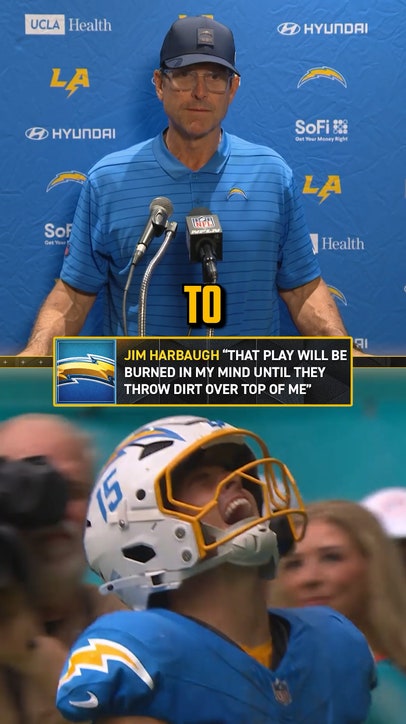 Chargers HC Jim Harbaugh on Herbert ➡️ Ladd on GW drive🗣️ 