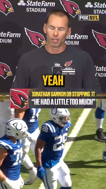 "We didn't stop him" - Jonathan Gannon