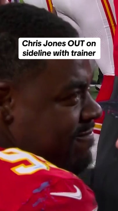 Chris Jones OUT on Sideline