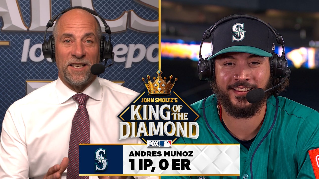 'We are doing this for the fans' 🔱 Mariners closer Andrés Muñoz on Game 1 win vs. Blue Jays in ALCS