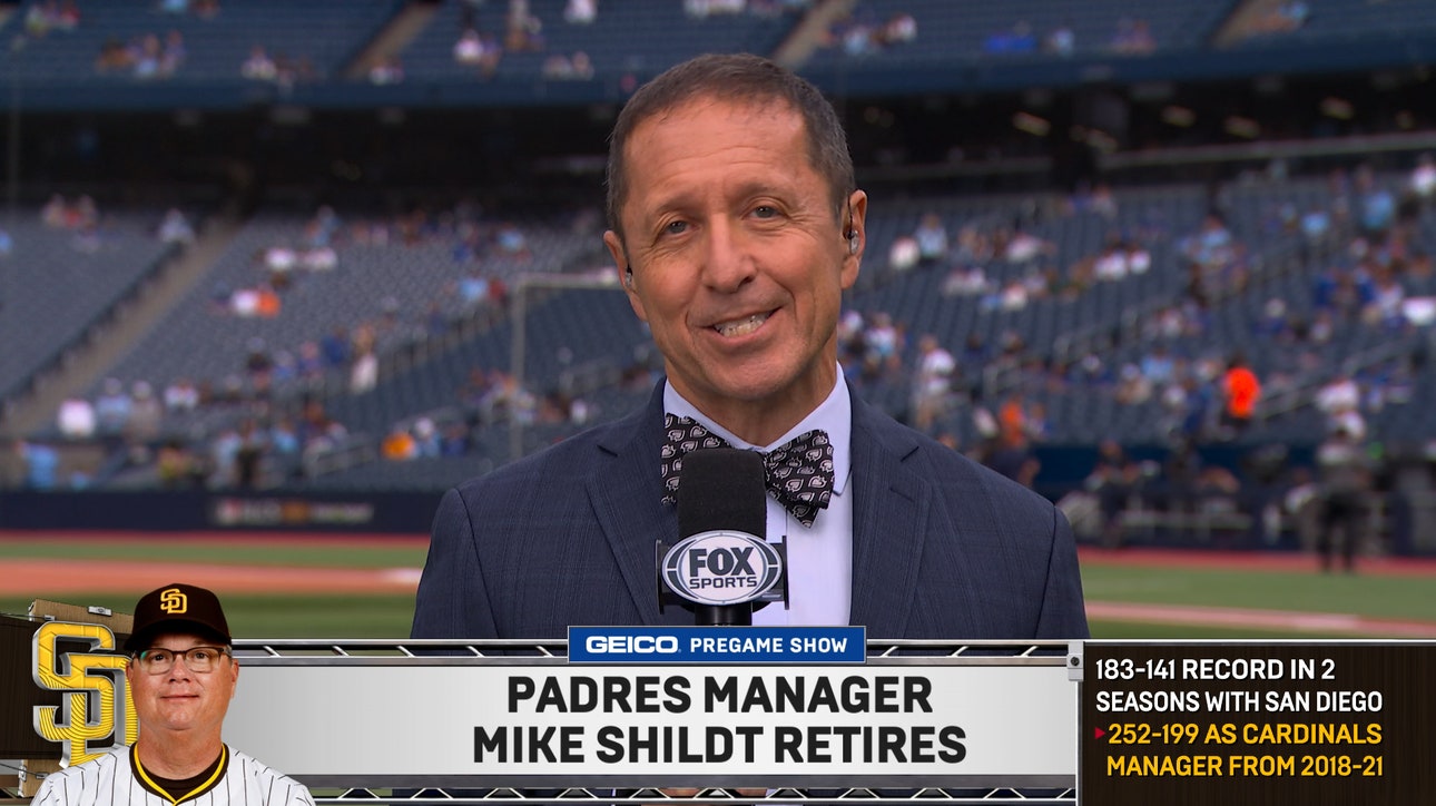 Padres Manger Mike Shildt retires with 2-years left on contract | MLB on FOX