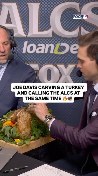 POV: it’s Thanksgiving in Canada and you’re calling Game 2 of the ALCS in Toronto