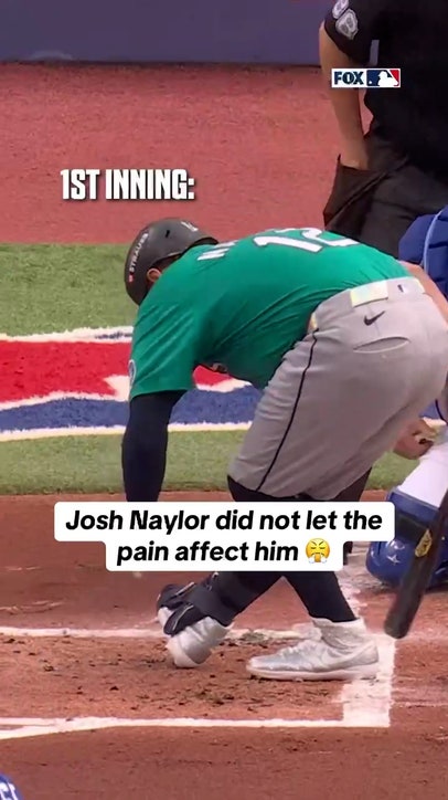 Josh Naylor didn’t let the pain stop him 😤 