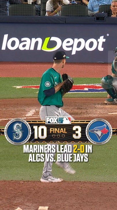 Mariners defeat Blue Jays 10-3 and are headed back to Seattle 👏