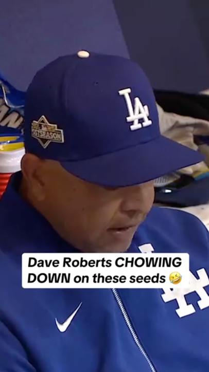 Dave Roberts loves Sunflower Seeds