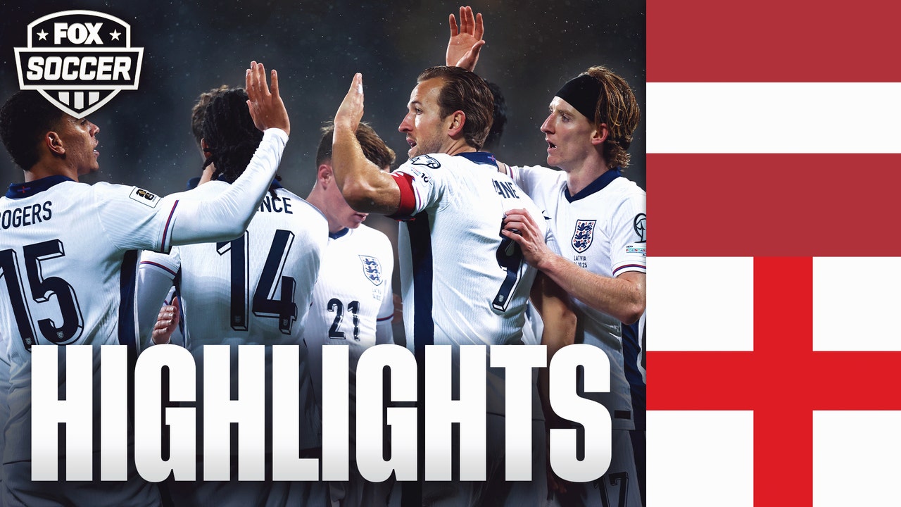 England score 5 GOALS in DOMINANT win vs. Latvia | UEFA World Cup Qualifying | FOX SOCCER
