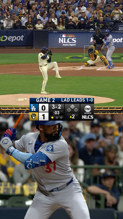 Teo gets Dodgers going in the 2nd! 🙌