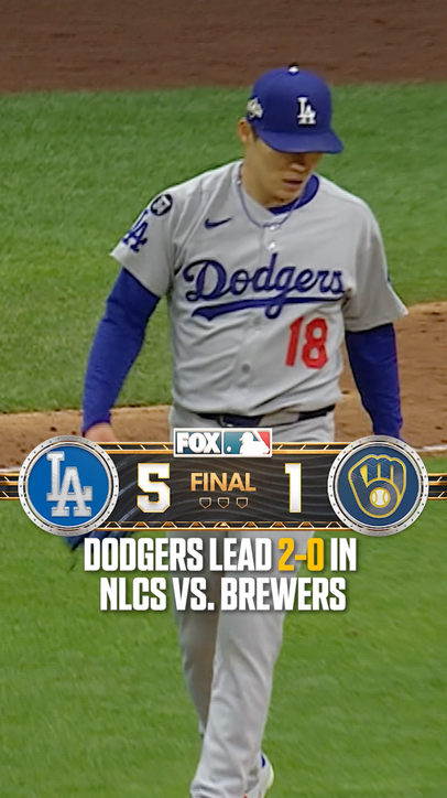 Dodgers head back to LA 2-0! 🤯
