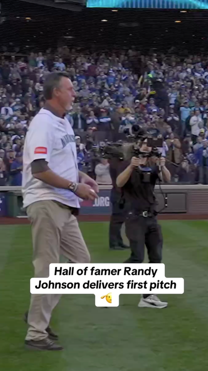 The Big Unit returns to Seattle 🔥