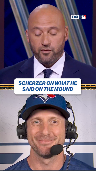 Scherzer tells Jeter what really went down on that mound visit 😆