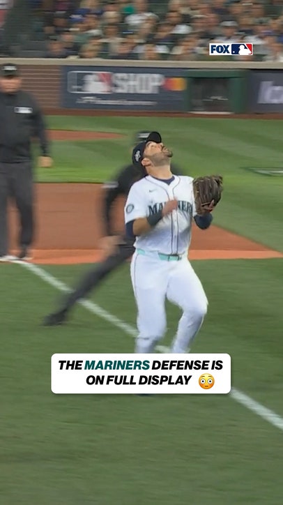 The Mariners' defense is showing out today 😮