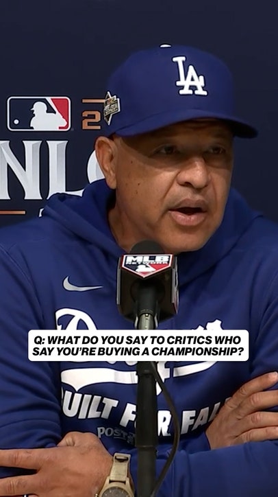 Dave Roberts response to Dodgers' "buying a championship" question 👀