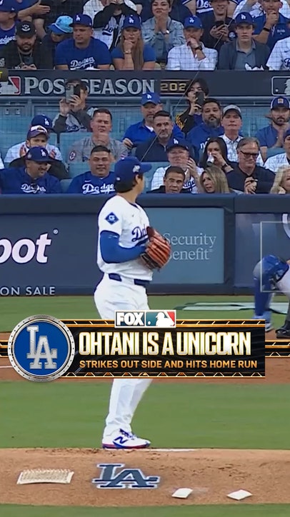 He didn't even need to go in the dugout 🦄