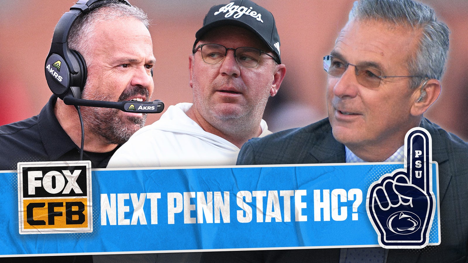 Top Penn State HC Candidates? Urban Meyer & Tom Rinaldi break it down
