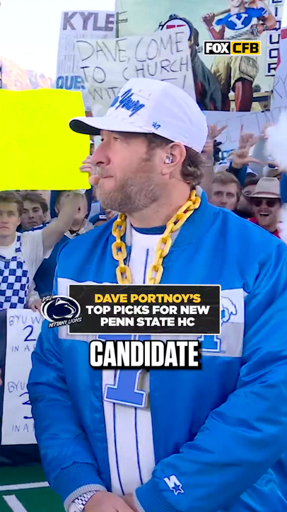 Portnoy on Penn State hiring options